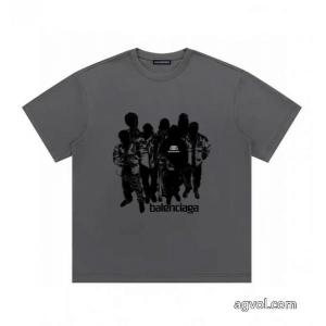 ブランド 偽物 激安balenciaga安定した質感 ファスナー式 優秀なアイテム半袖Tシャツ