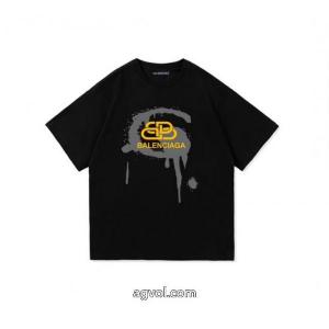 balenciaga清涼感とカジュアルスタイル 欲しい可愛く新鮮 超人気美品半袖Tシャツブランド 品 スーパー コピー