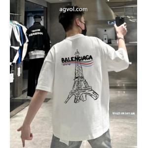 半袖Tシャツbalenciaga激安 ブランド欲しい可愛く新鮮 高級感ある 主役級アイテム