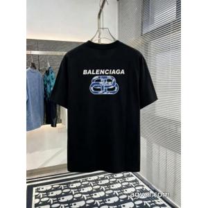 balenciaga激安 通販 専門店半袖Tシャツ男女兼用 エレガンスな雰囲気に 最落なし! 希少!