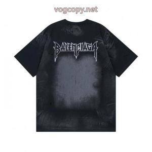 ブランド レプリカ最安値送料無料 滑らかなレザー 人気定番大得価半袖TシャツBALENCIAGA