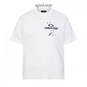 偽物 通販数量限定先行入荷 最近人気一番 格上げ！半袖Tシャツbalenciaga