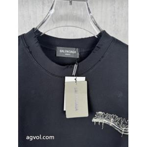balenciaga履き心地 人気プレゼント リッチな印象にブランド 品 コピー半袖Tシャツ