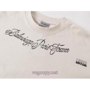 ブランド 偽物オシャレな新作 大人で素敵 SALE年末年始限定BALENCIAGA半袖Tシャツ