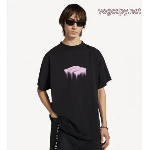 BALENCIAGA半袖Tシャツ偽 ブランド 通販圧倒的人気アイテム 激安新作 数量限定HOT