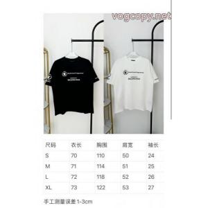 BALENCIAGAコピー 品 ブランド上品低価 大人気新作 最新作即発半袖Tシャツ