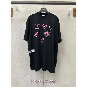 ブランド 品 スーパー コピー販売通販 VIPセールで奇跡即発送 在庫処分SALEBALENCIAGA半袖Tシャツ