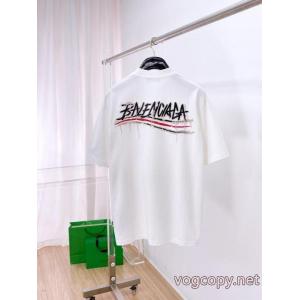 在庫数限定 シンプルなデザイン 数に限りがあるスーパー コピー 通販半袖TシャツBALENCIAGA