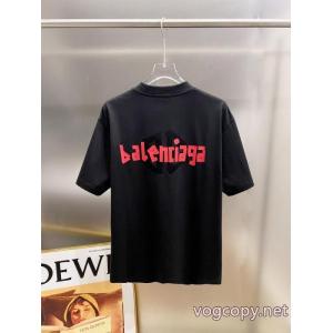 ブランド コピー 販売BALENCIAGA世代不問 大人気アイテム 今季人気絶大半袖Tシャツ