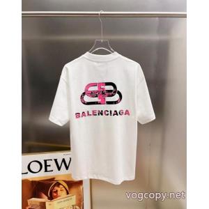 BALENCIAGA半袖Tシャツ格安新品 マストアイテム新入荷 高級感溢る 2026スーパー コピー