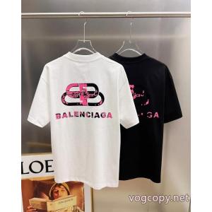 BALENCIAGA半袖Tシャツ格安新品 マストアイテム新入荷 高級感溢る 2026スーパー コピー