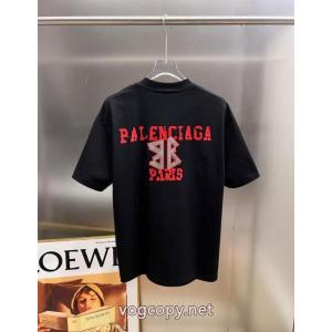 歴代人気モデル 極希少26限定 大人のための新作BALENCIAGAブランド コピー 着払い半袖Tシャツ
