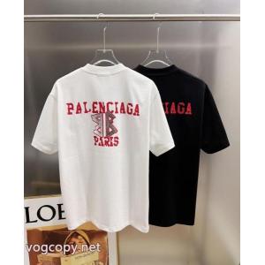 歴代人気モデル 極希少26限定 大人のための新作BALENCIAGAブランド コピー 着払い半袖Tシャツ