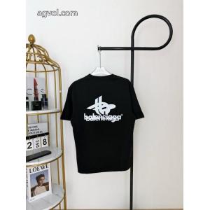 balenciagaなぜか大人気！ 高品質 新作多色 大注目！ スーパー コピー 販売半袖Tシャツ