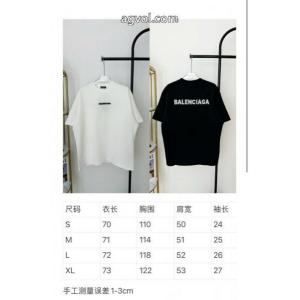 コピー 商品 販売定番の人気ブランド 品薄お早めに 即発送OKbalenciaga半袖Tシャツ