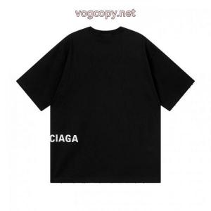 半袖Tシャツブランド 激安サラサラの着心地 ロゴがかっこいい 人気定番得価BALENCIAGA