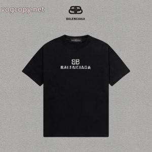 着まわしアクセント 数量限定特売 最新話題沸騰中BALENCIAGA半袖Tシャツブランド 品 激安 通販