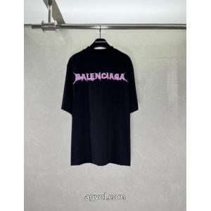 バレンシアガ肌触りのいい   大好評 高級感のあるデザイン偽物 ブランド 販売Tシャツ.