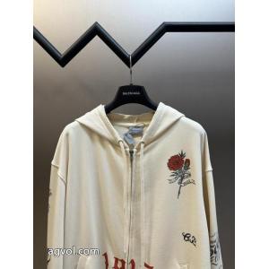 海外限定 売れ筋のいい 長くご愛用できるブランド 品 コピーbalenciagaパーカー