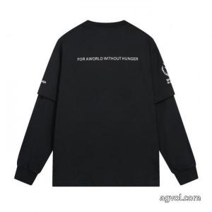BALENCIAGA/チューリッヒ家WFP世界食糧署チャリティー限定アイテム#長袖Tシャツ