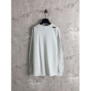ブランド コピー 着払い長袖Tシャツ爆買い品質保証 希少 早期完売balenciaga