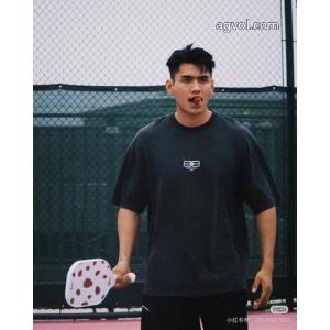 Balenciaga巴黎世家3 Mスキーシリーズ刺繍半袖