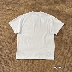 BALENCIAGAパリ世家刺繍アルファベットプリント半袖Tシャツ