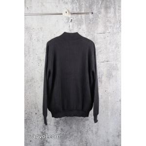 Balenciaga（バレンシアガ）新作パリの世家BLCGパリの世家25 fw秋冬新作布刺繍アルファベット刺繍リバースジッパーセーター