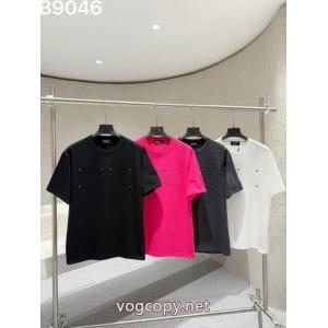 balenciagaチューリッヒ家2026 ss高品質新作刺繍工芸ロゴアルファベット半袖Tシャツ