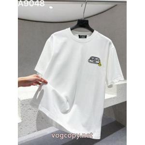 balenciagaチューリッヒ家26 ss新作刺繍工芸ロゴアルファベット半袖半袖Tシャツ