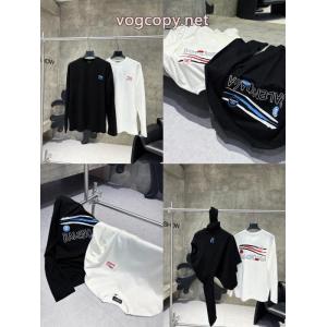balenciagaチューリッヒ家26 ss新作長袖パーカーTシャツ