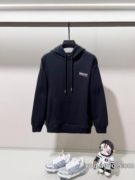 balenciagaBALENCIAGA/パリの旧家420グラムの純綿連帽衛衣 0 