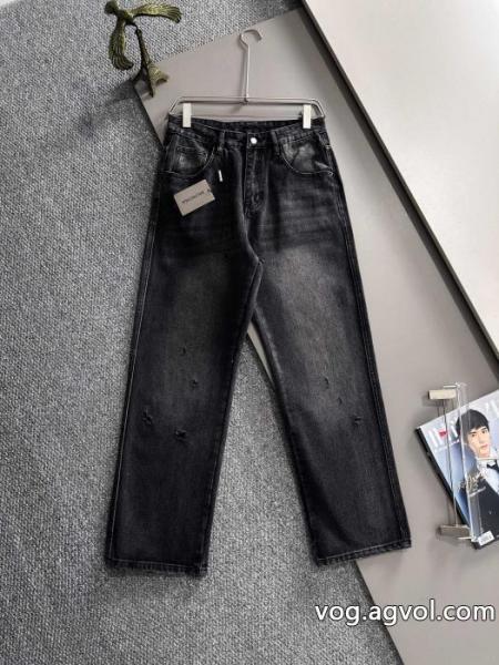 balenciaga 2025シーズンワイドジーンズストレートパンツ 0 