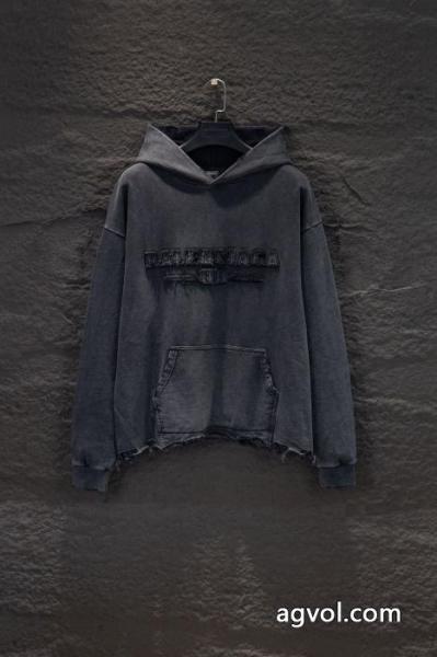 限定生産品今季のトレンド人気新作旧新刺繍連帽衛衣パーカーbalenciaga 1