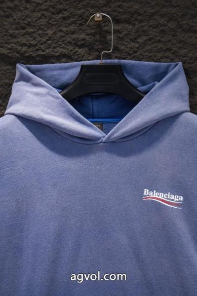 Balenciaga古い水洗連帽の衛衣を作パーカー 5