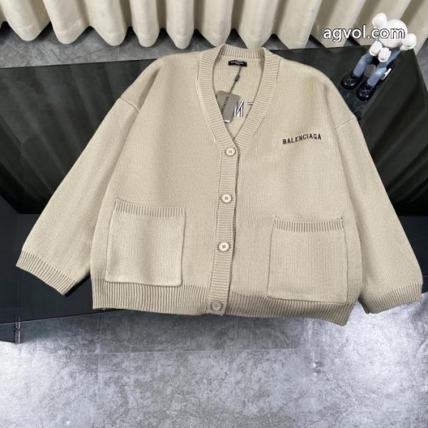 BALENCIAGA前後刺繍ロゴカーディガンジャケット 2