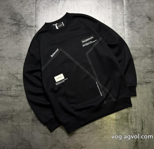 balenciagaアルファベット2025シリーズ秋の新作シリーズカップルパーカー 0 