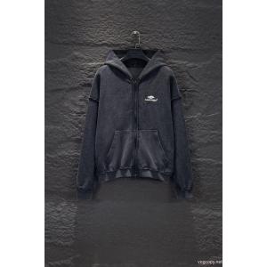 BALENCIAGAの新作古着刺繍ジッパーコート