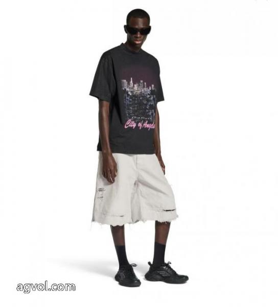 冬季超人気アイテム 期間限定セール 秋季新作品balenciaga半袖Tシャツブランド 偽物 2