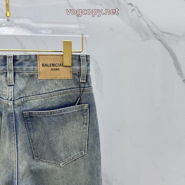 先行販売 海外セレブ定番愛用 品質保証定番人気BALENCIAGAジーンズコピー 品 ブランド 1