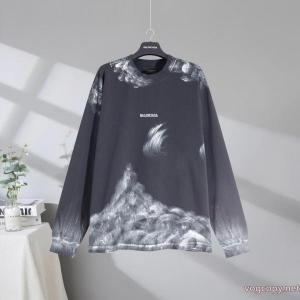 限定SALE 華やかな 2026年秋冬最旬トレンド長袖TシャツBALENCIAGA激安 通販 ブランド