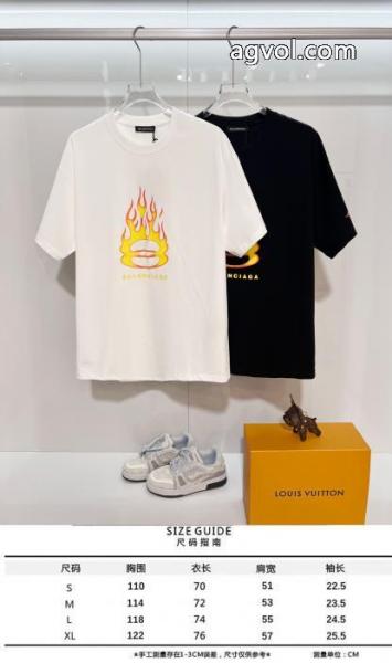 偽物 ブランド魅力的 履き心地抜群 お洒落で人気アイテムバレンシアガ半袖Tシャツ 5 