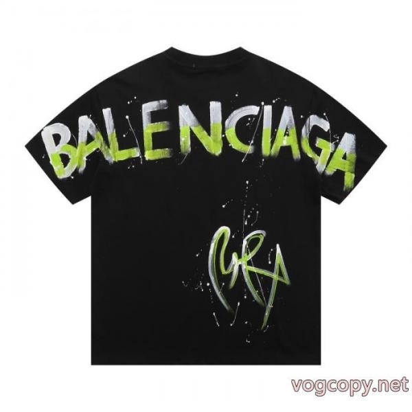 半袖TシャツHOT新作 時代の風潮 TOPセラー賞ブランド 通販 激安BALENCIAGA 4