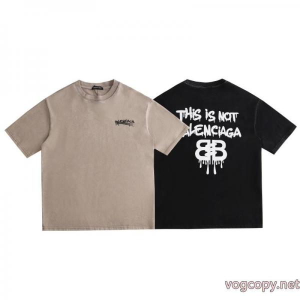 追跡あり 話題人気商品 華やかに演出する激安 ブランド半袖TシャツBALENCIAGA 0 