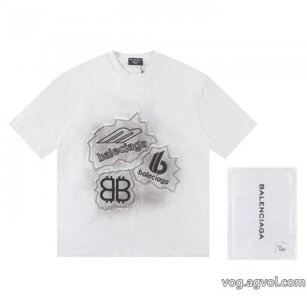 雑誌で話題の商品 人気ブランドの新作2026トレンド お早めに希少balenciagaコピー 商品 通販半袖Tシャツ 0 