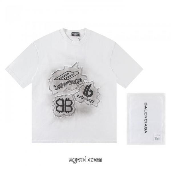雑誌で話題の商品 人気ブランドの新作2026トレンド お早めに希少balenciagaコピー 商品 通販半袖Tシャツ 5 