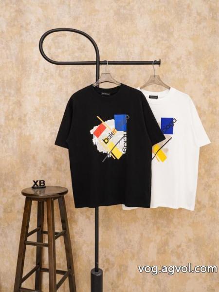 最新作防热性 大人気商品 今話題!ブランド フェイク半袖Tシャツbalenciaga 0 