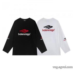 balenciaga耐久性に優れ 絶対欲しい新作 2026即旬な装いにブランド 通販店長袖Tシャツ