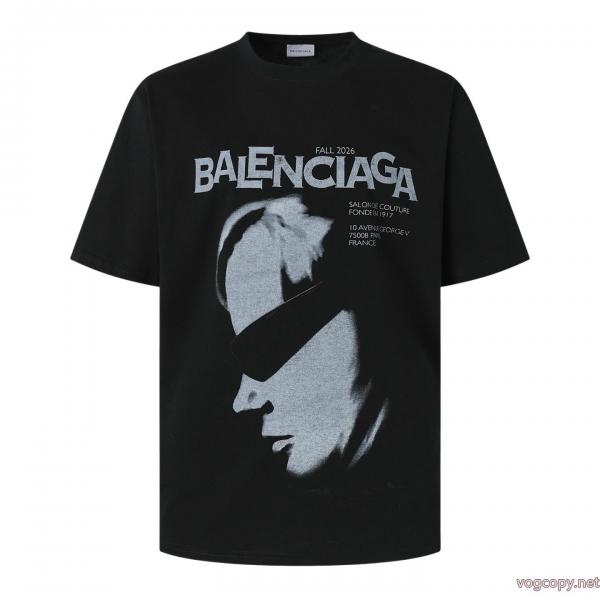 欲しい可愛く新鮮 十分な耐久性 新作モデル通販 ブランドBALENCIAGA半袖Tシャツ 0