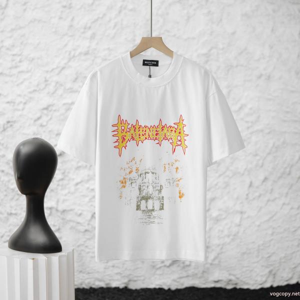 ブランド コピー 通販人気アイテム 話題となった 人気定番大人気半袖TシャツBALENCIAGA 0 